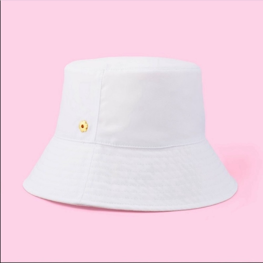 Stoney Clover Lane x Target Reversible Bucket Hat Pink/White
